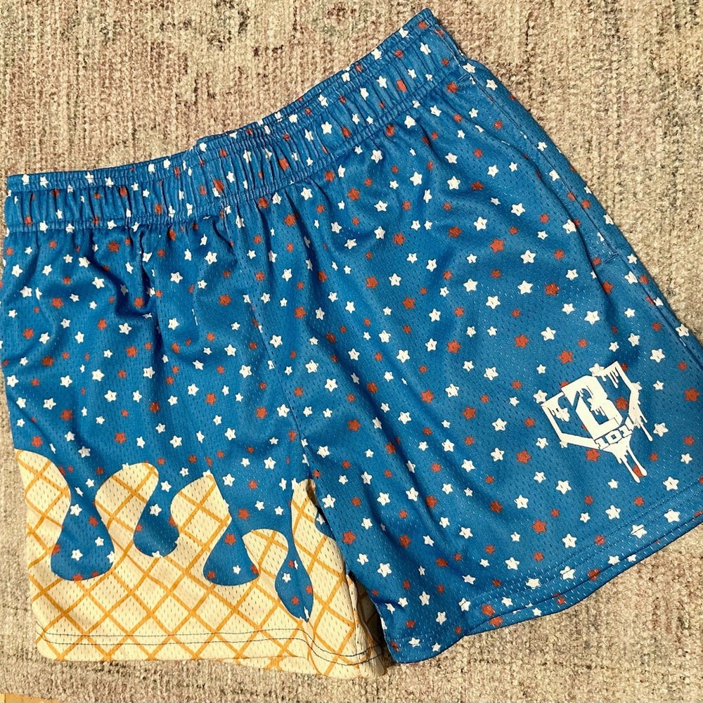 Ice Cream Baseball Shorts